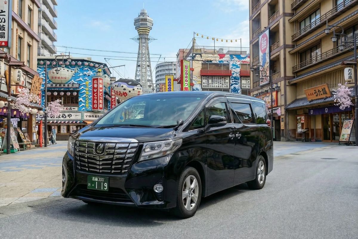 Private Daily Car Hire in Osaka using Osaka Toyota Alphard / Vellfire 0