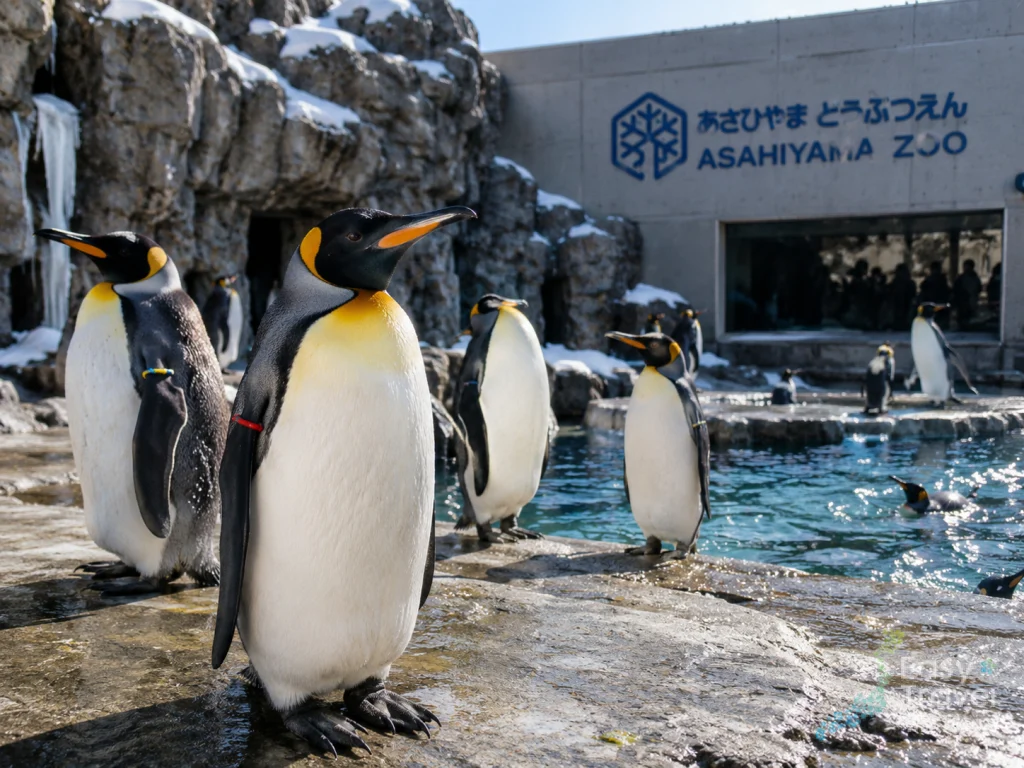 Penguin in Asahiyama Zoo